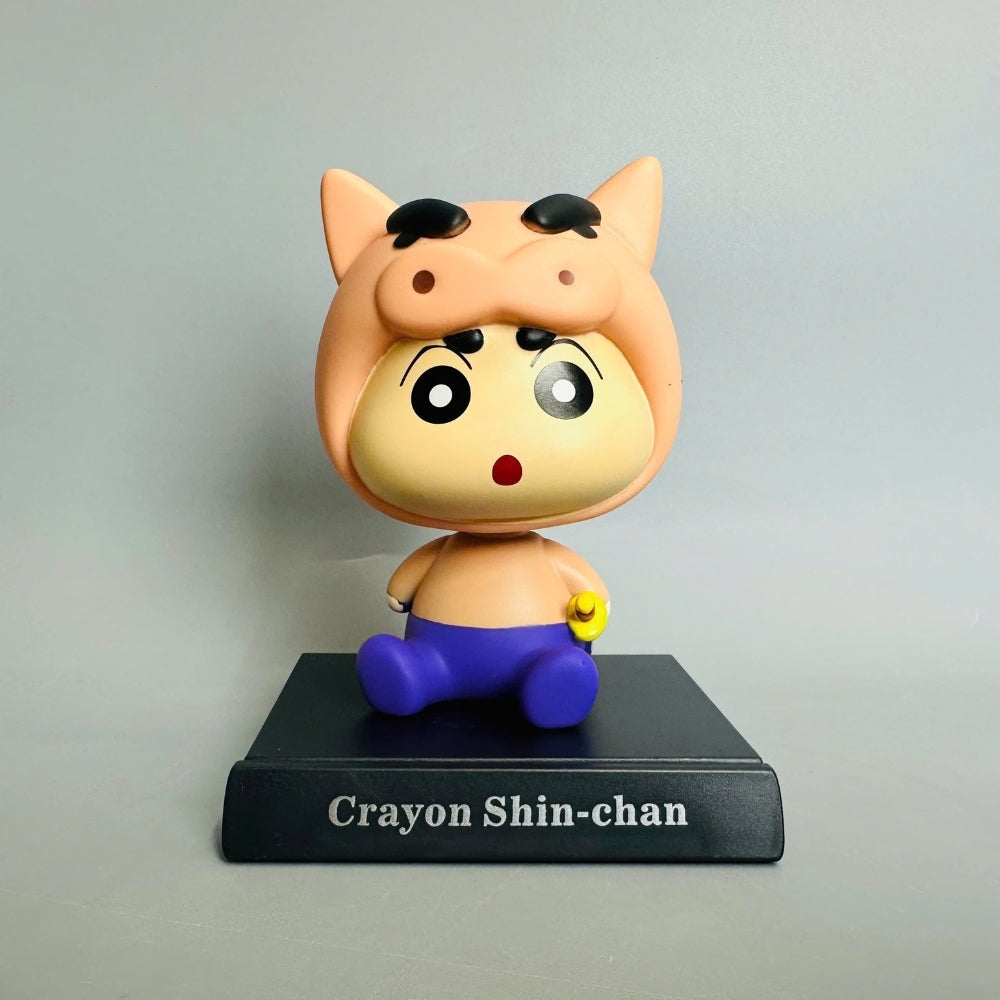 Shinchan Pig Cute Bobblehead 12cm