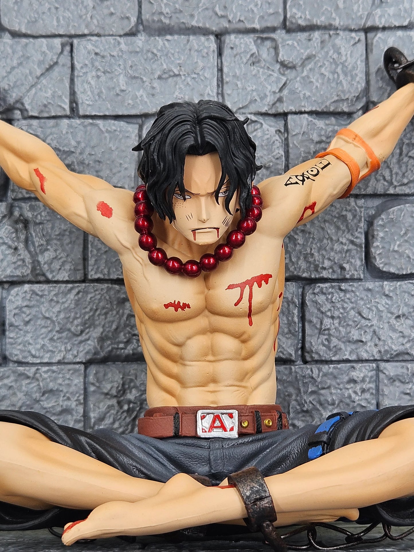Portgas D Ace In Prison 22cm Action Figure - One Piece