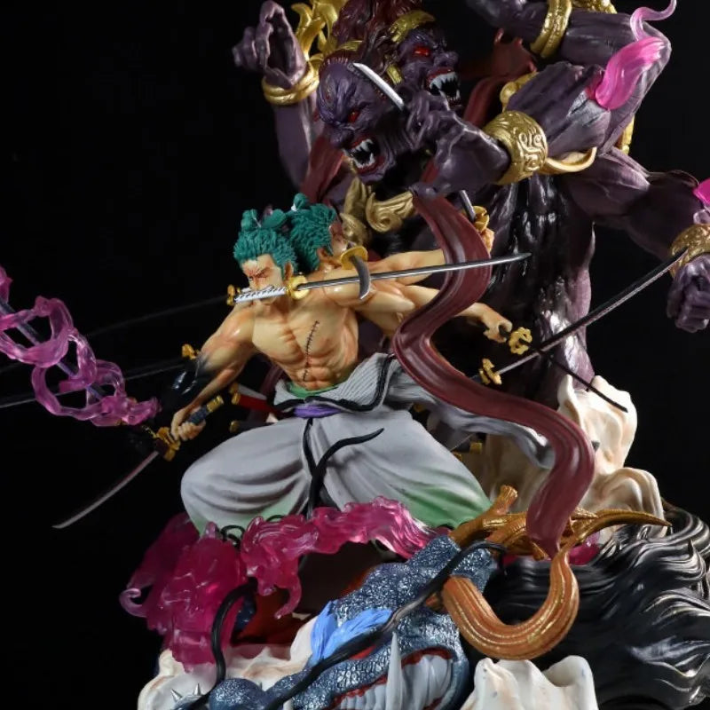 Roronoa Zoro Nine Sword Asura Ashura 22cm Action Figure - One Piece