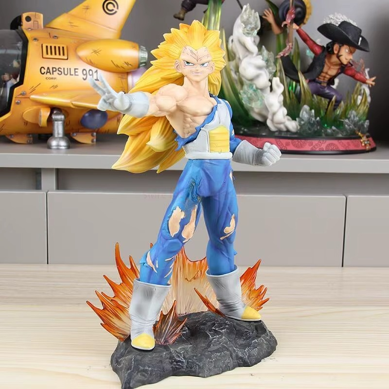 Vegeta 8 Interchangeable Head 28cm - Dragon Ball Z
