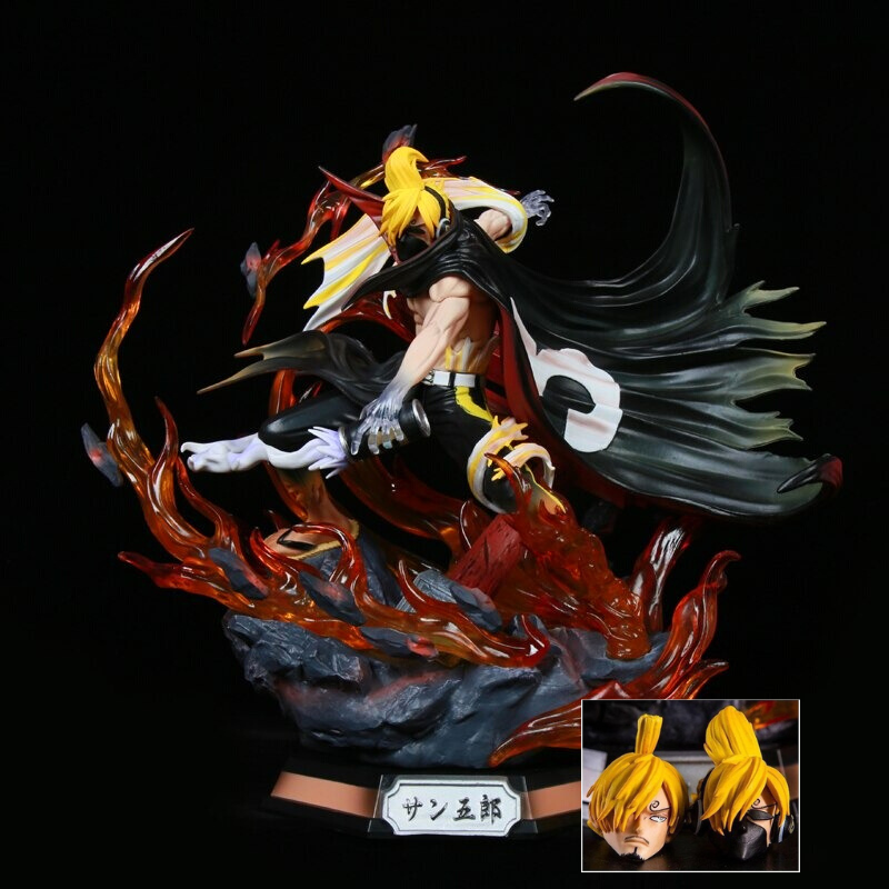 Sanji Battle Mode With Light 2 Head - One Piece