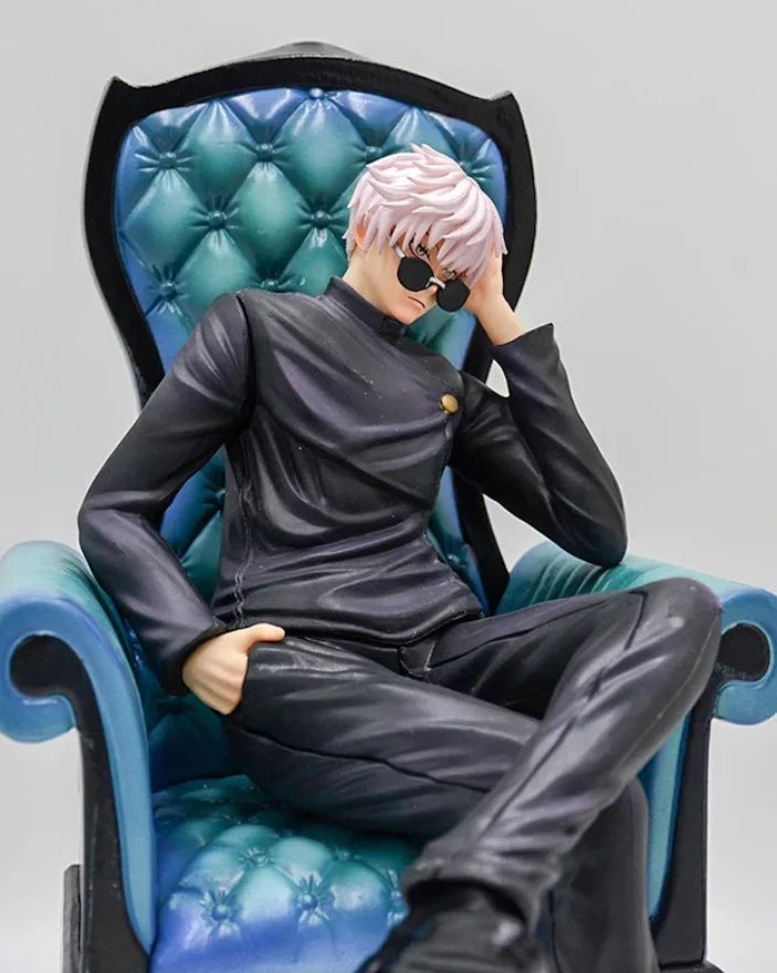 Satoru Gojo Geto Suguru Sitting Sofa 24cm Figure - Jujutsu Kaisen