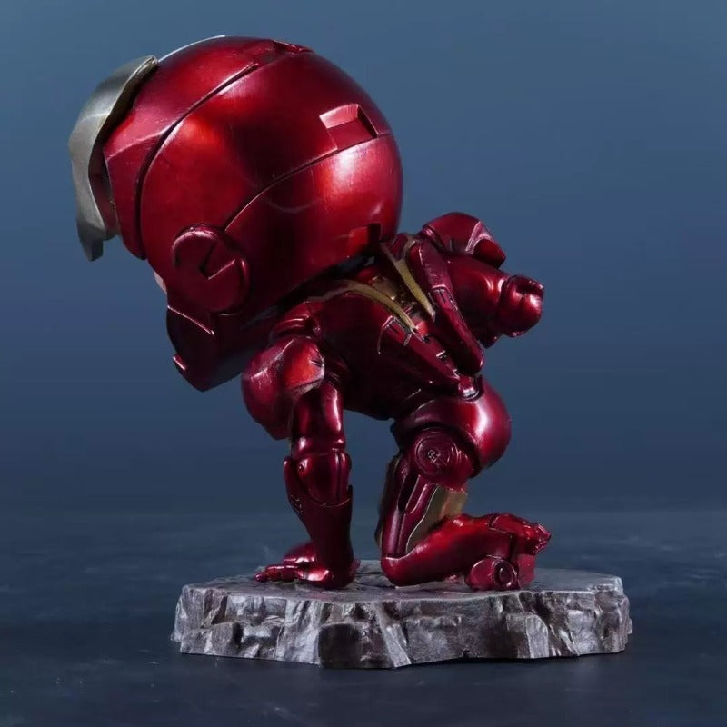 Kneeling Iron Man 13cm Action Figure - Marvel