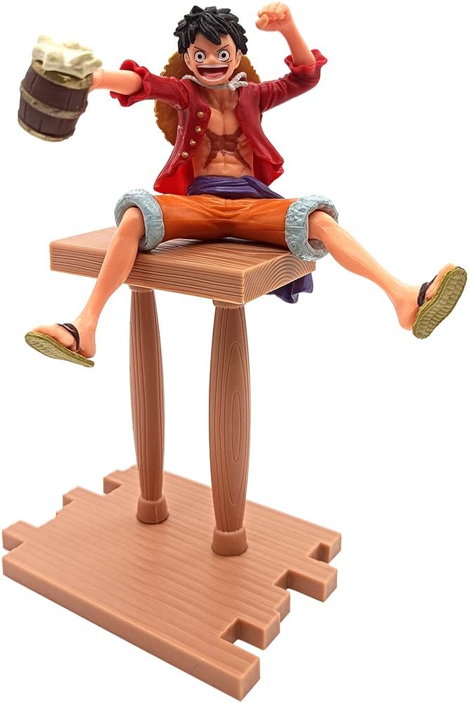 Luffy Action Figure in Bar 18cm - One Piece