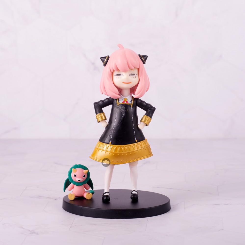 Spy x Family Anya 2 Interchangeable Head 15cm Action Figure - Spy x Family