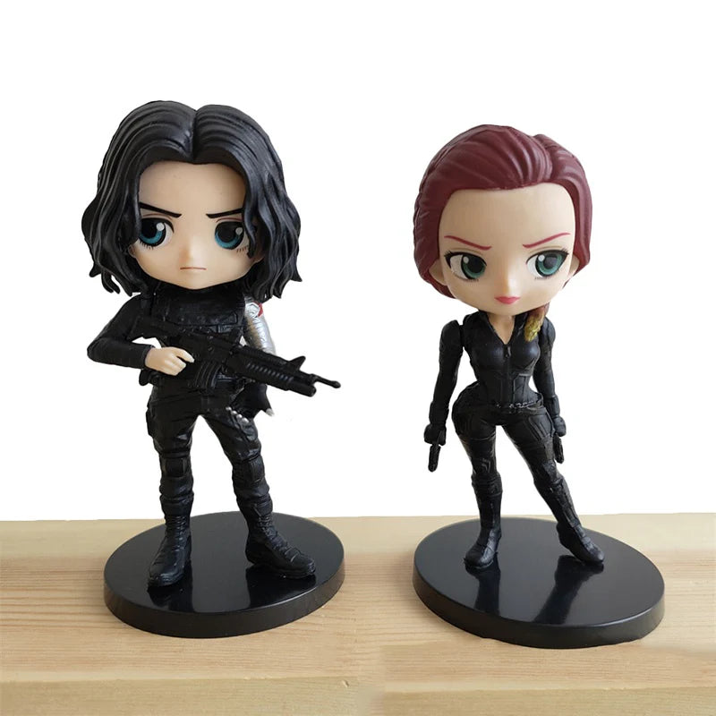 Marvel Avengers Superheroes Set Of 6 Action Figures 10 cm - Marvel