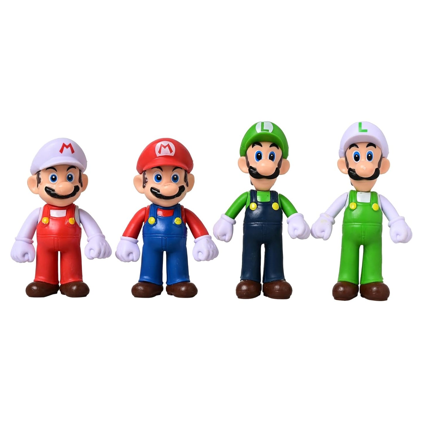 Super Mario Set of 4 12 cm - Super Mario