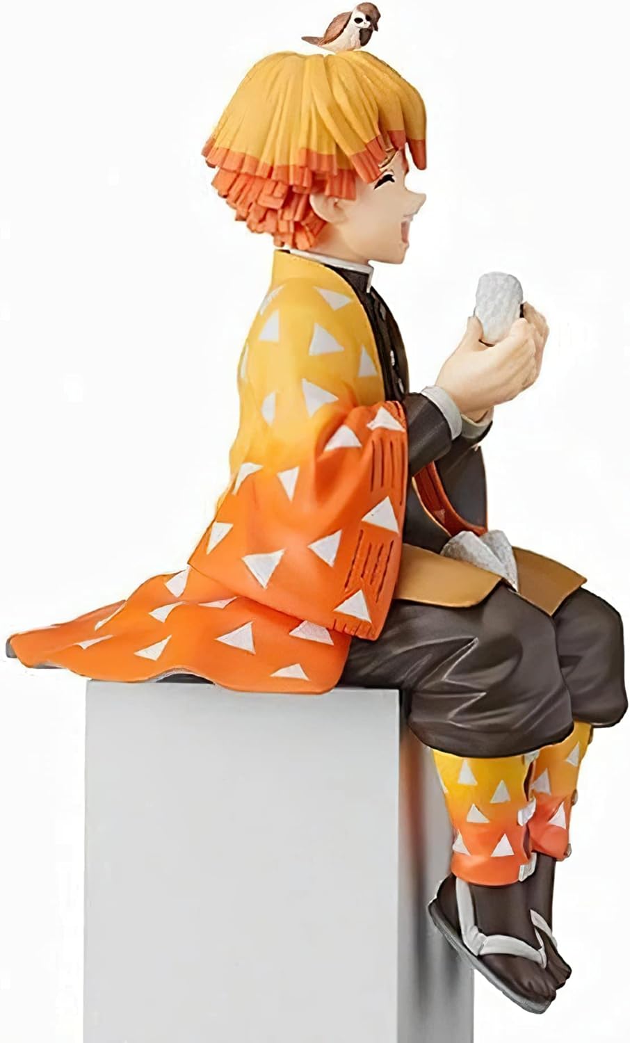 Zenitsu Sitting Eating 14cm - Demon Slayer