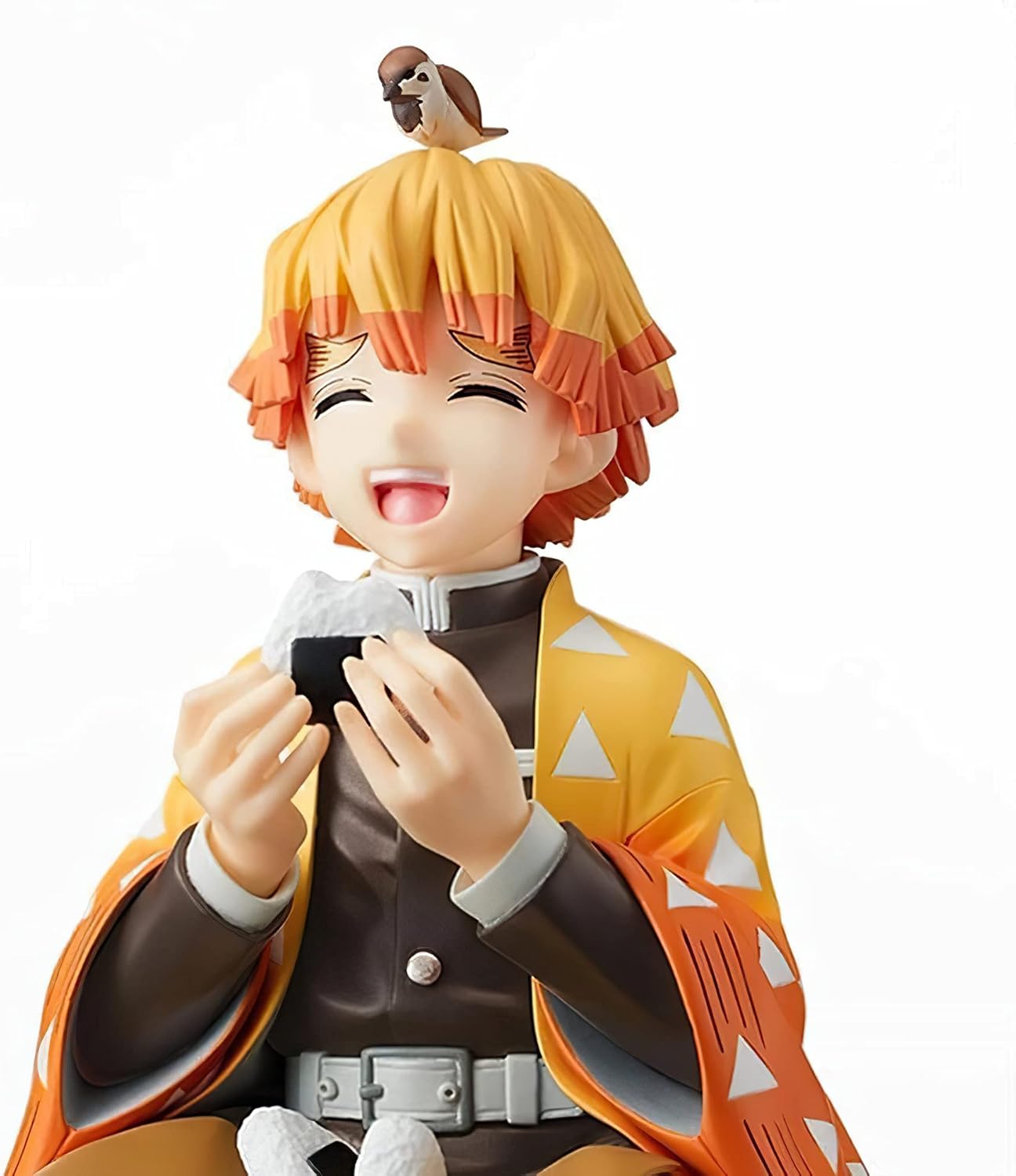 Zenitsu Sitting Eating 14cm - Demon Slayer
