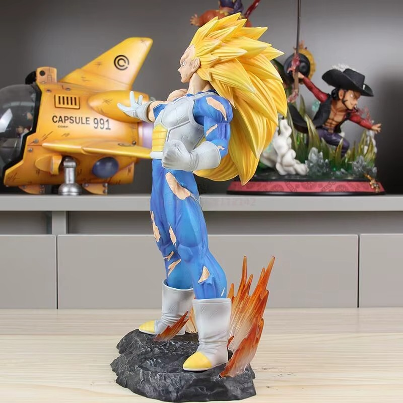 Vegeta 8 Interchangeable Head 28cm - Dragon Ball Z