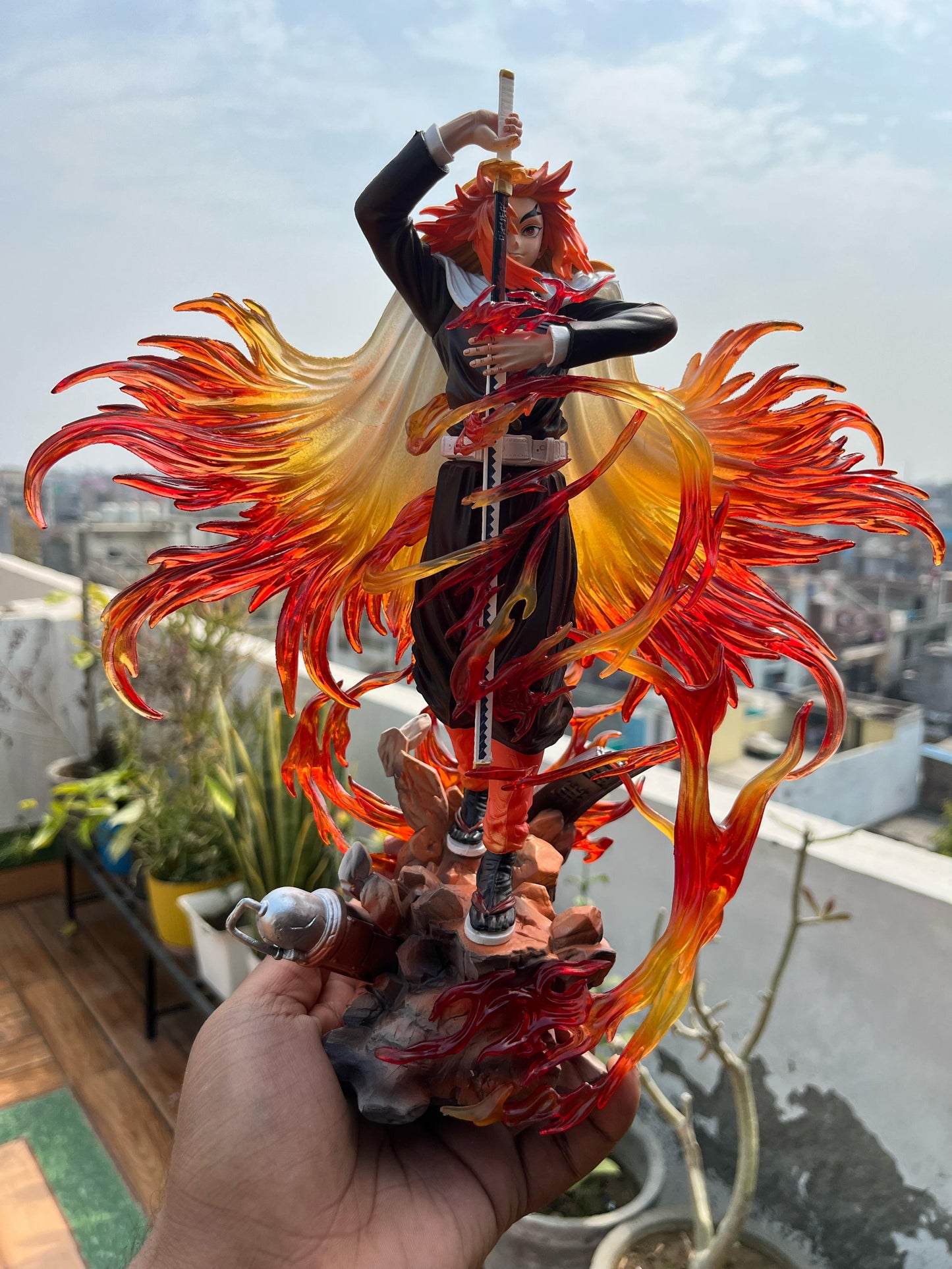 Rengoku Flame Hashira’s Blazing Spirit 30cm Action Figure - Demon Slayer