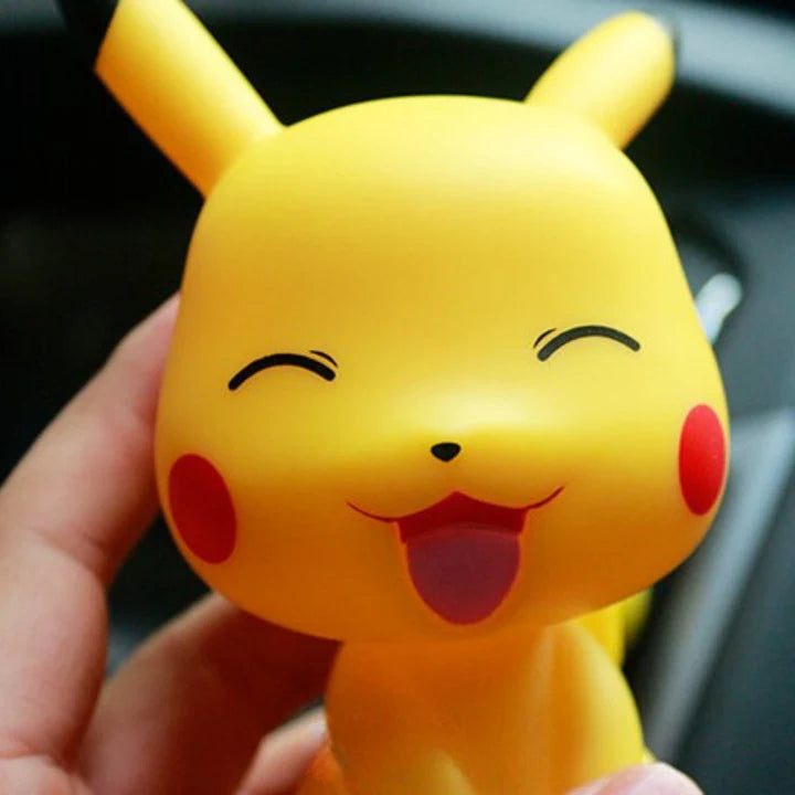 Pikachu Closed Eyes Bobblehead 12cm