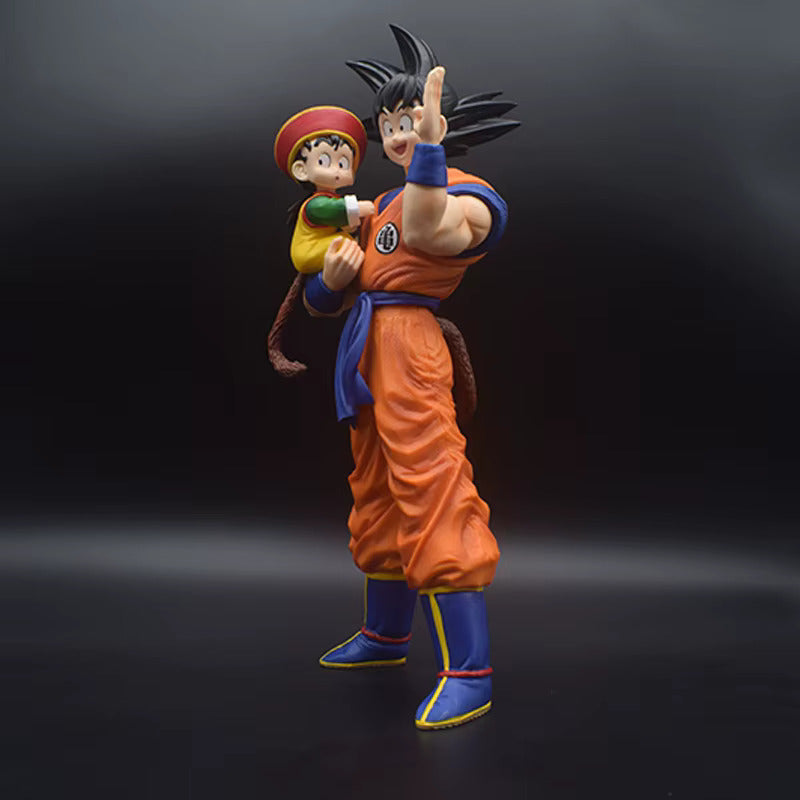 Son Goku with Gohan - Dragon Ball Z