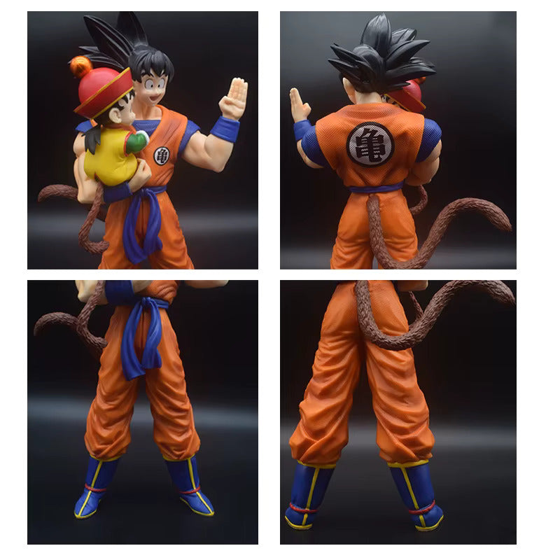 Son Goku with Gohan - Dragon Ball Z