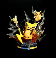 Bandai Pokemon Pichu Pikachu Raichu Evolution 26cm Figure