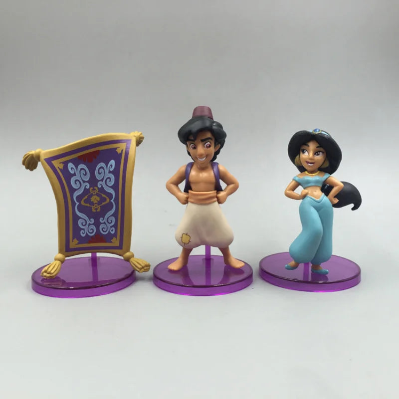 Alladin Set of 10 10cm Action Figure