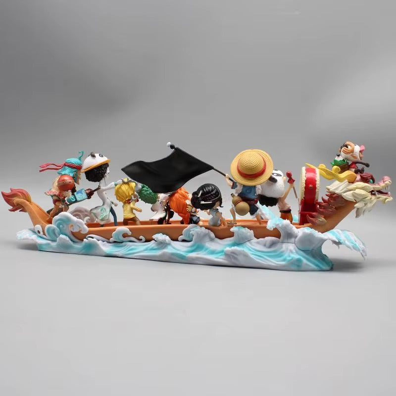 Luffy Zoro Sanji Brook Chopper Nami Robin Franky Usopp Boat Action Figure 35cm – One Piece