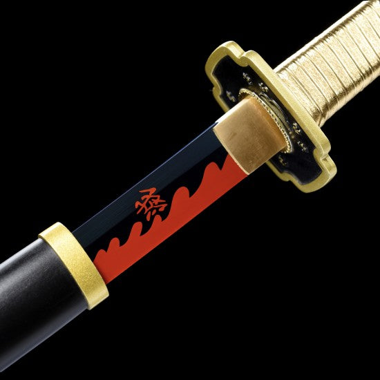 Yoriichi Tsugikuni Wooden LED Katana 104cm - Demon Slayer