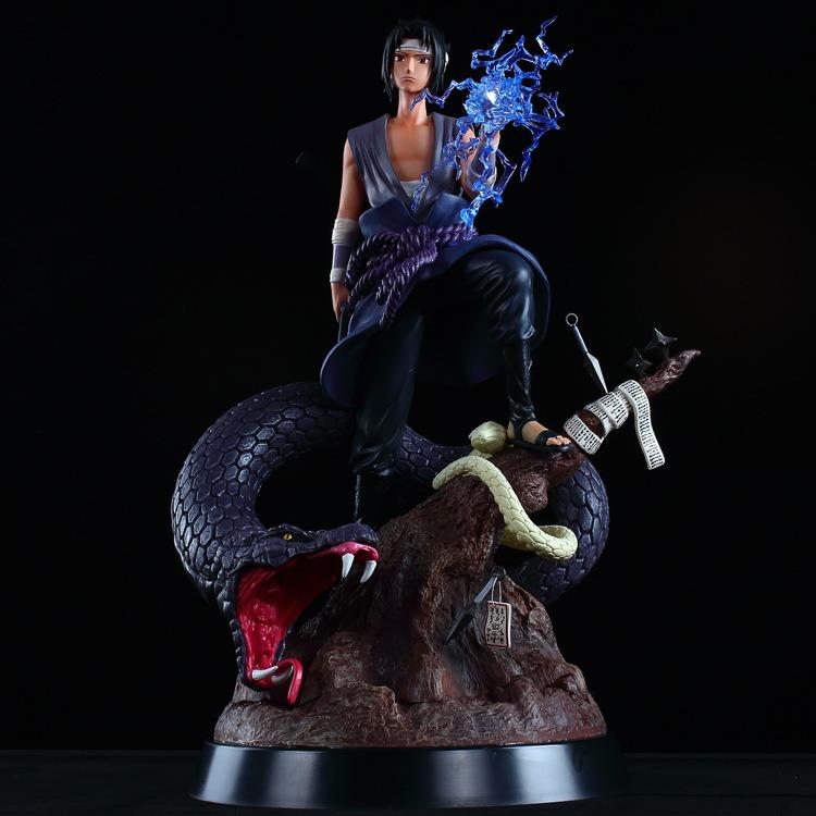 Burning Wind Uchiha Sasuke Double Head 32cm Action Figure