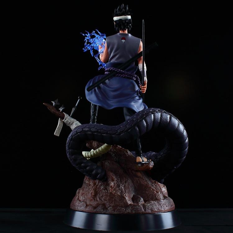 Burning Wind Uchiha Sasuke Double Head 32cm Action Figure