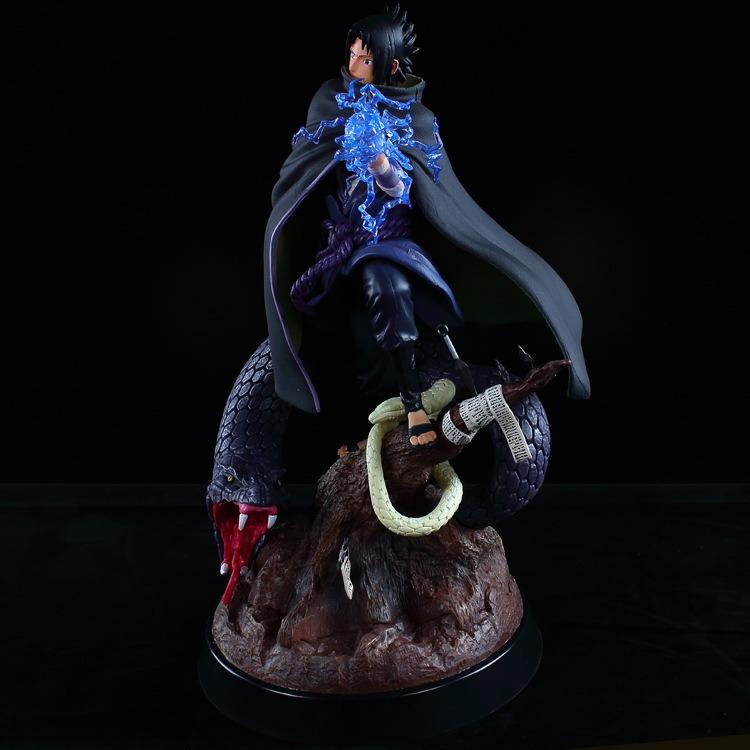 Burning Wind Uchiha Sasuke Double Head 32cm Action Figure