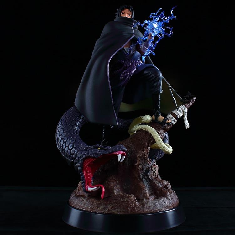Burning Wind Uchiha Sasuke Double Head 32cm Action Figure