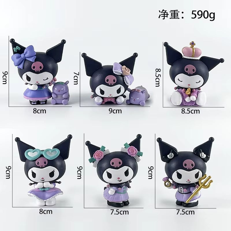 Kuromi Trident 6pcs Set - Kuromi