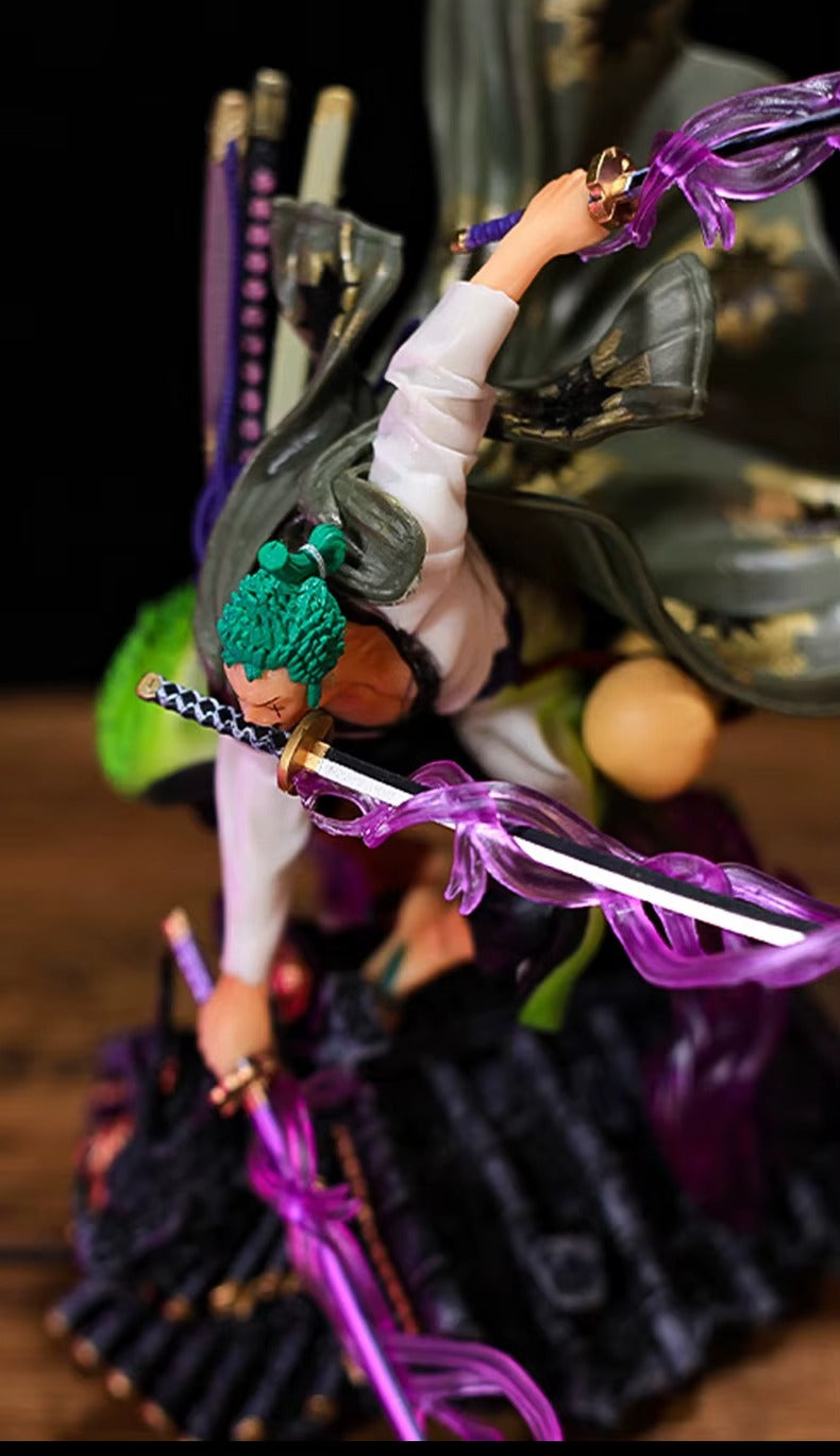 Zoro on Roof 21cm Action Figure - One Piece