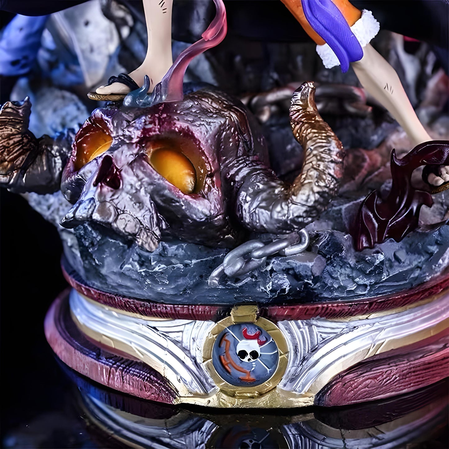 Three Captain One Piece Kid Law Luffy 22cm Action Figure - One Piece