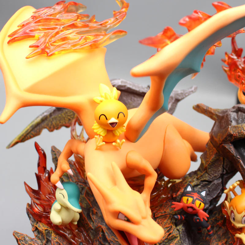 Pokemon Volcano Ver LED Recast 32cm Figure - Pokemon