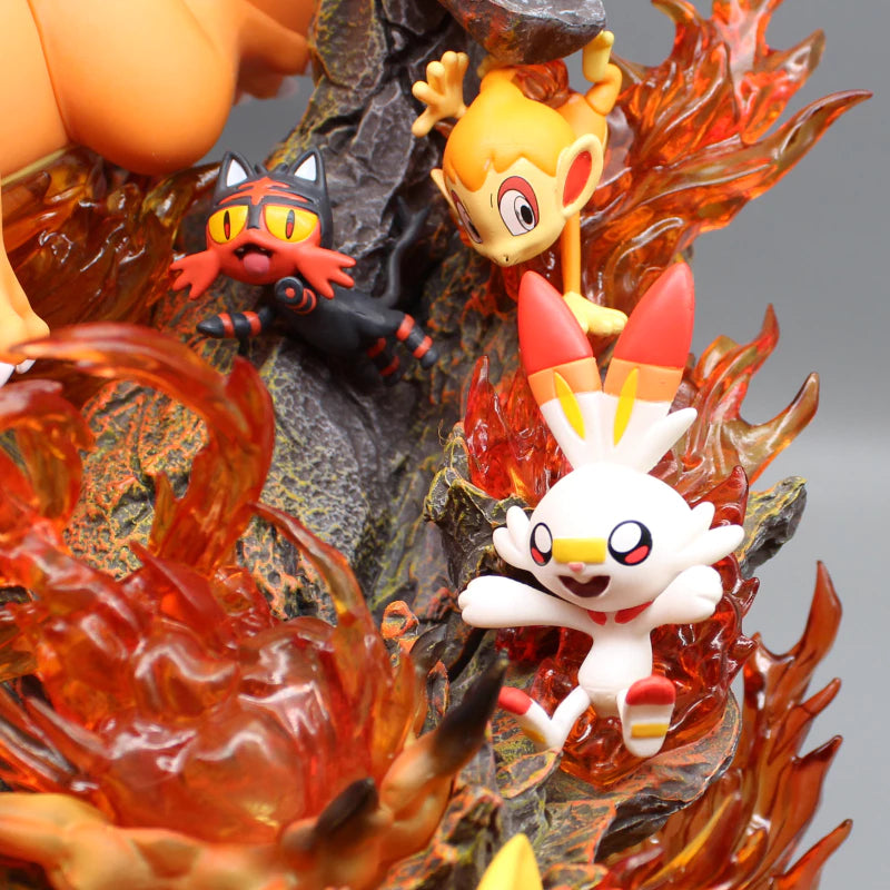 Pokemon Volcano Ver LED Recast 32cm Figure - Pokemon