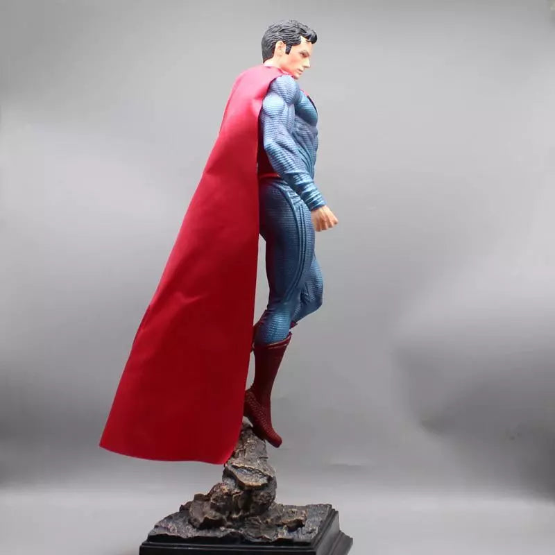 Superman with 2 head Rock Base 50cm - DC