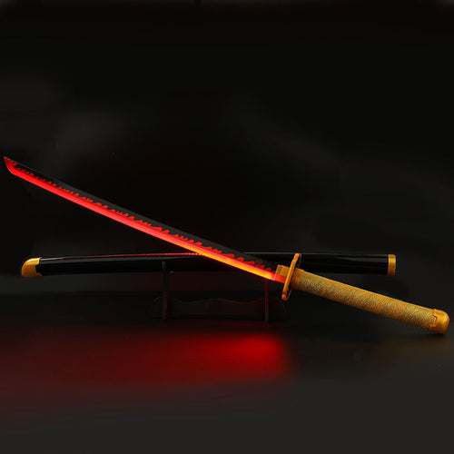 Yoriichi Tsugikuni Wooden LED Katana 104cm - Demon Slayer