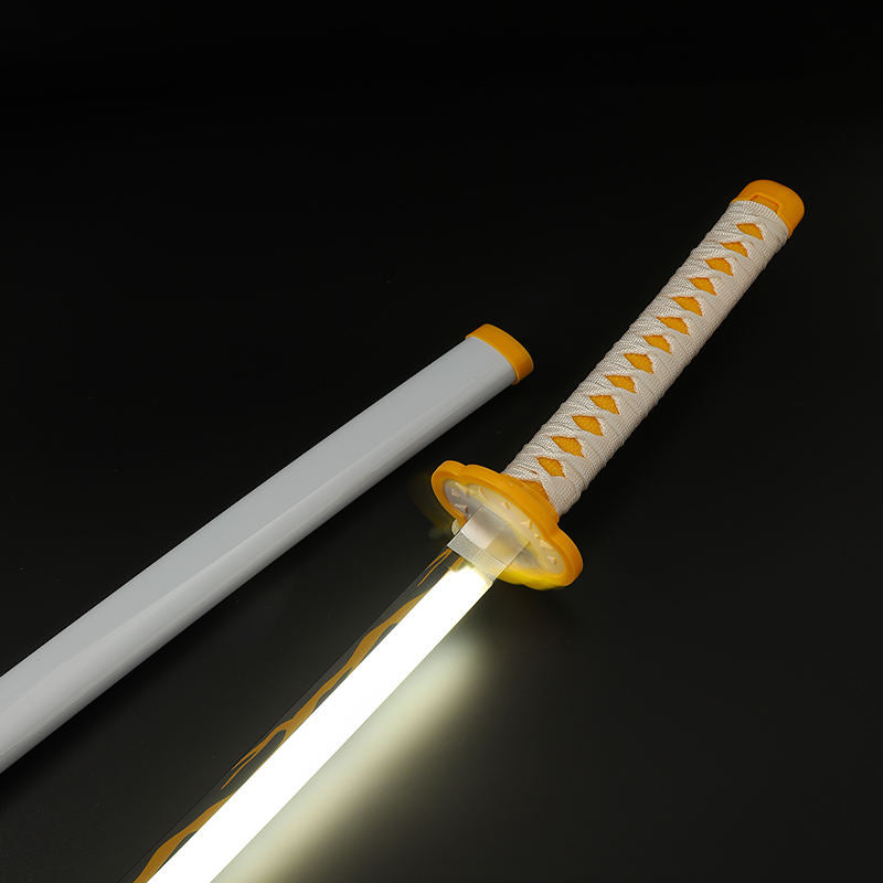 Zenitsu Agatsuma Wooden LED Katana 104cm - Demon Slayer