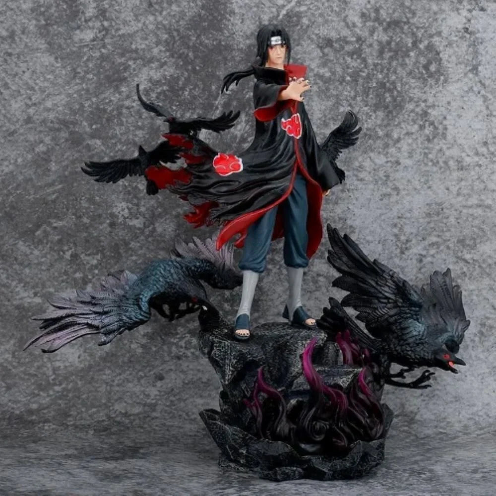 Itachi On Throne Double Head Premium Figure 38cm Action Figure - Naruto
