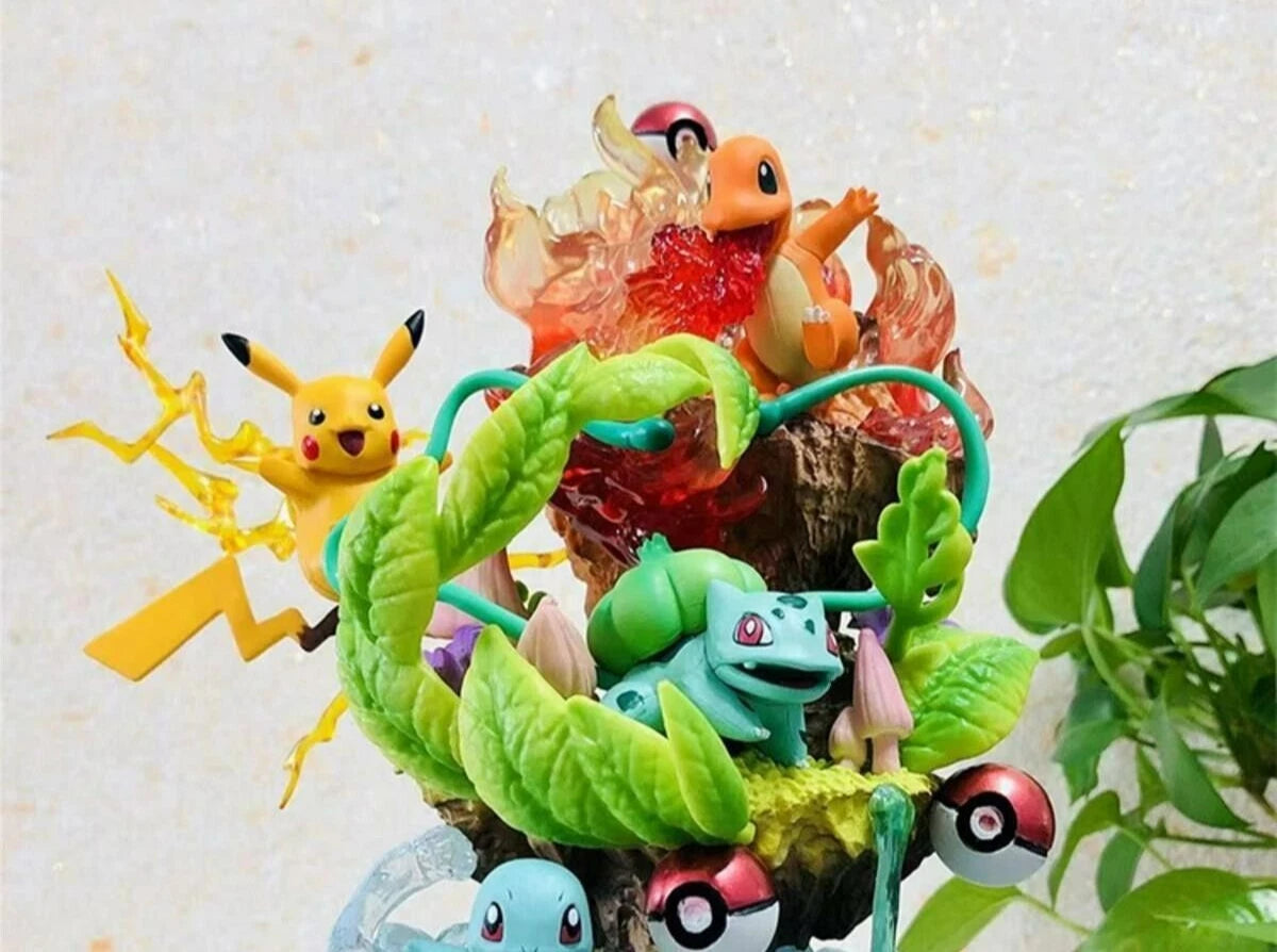 Ash Ketchum Greninja Family 26cm Action Figure - Pokemon