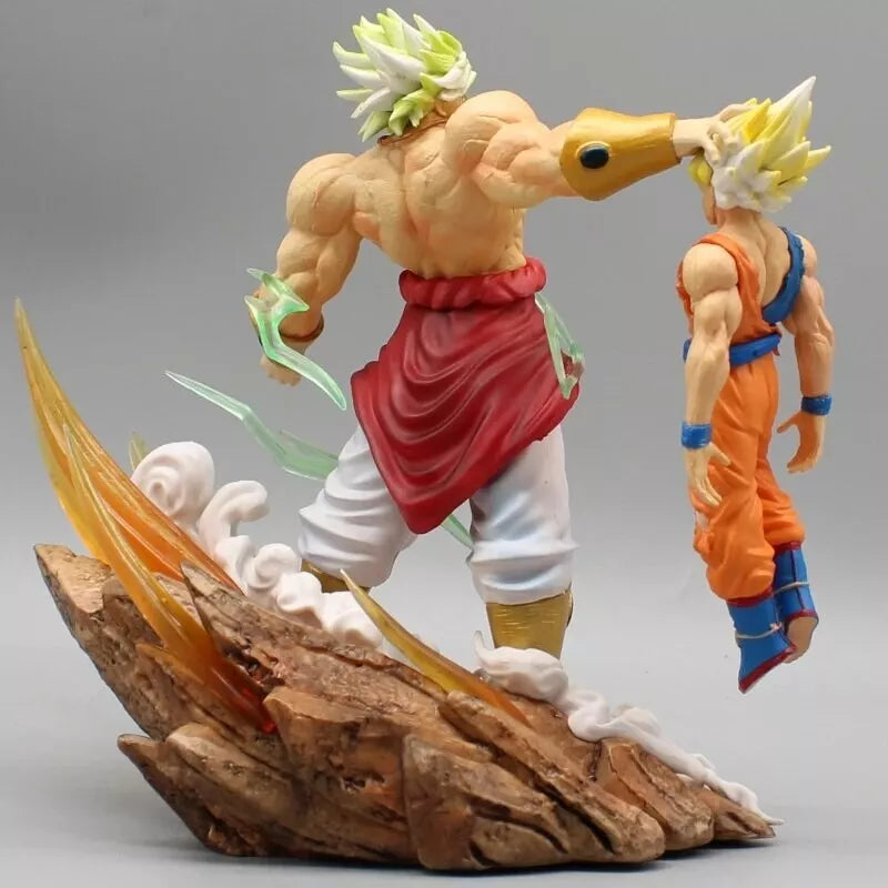 Broly Vs Goku Super Saiyan 20cm Action Figure - Dragon Ball Z