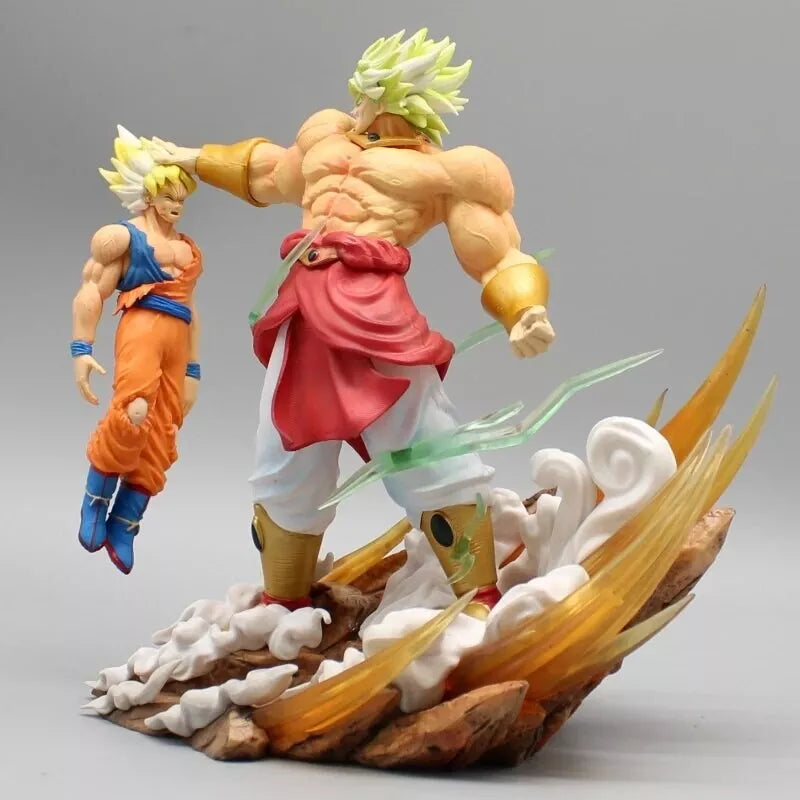 Broly Vs Goku Super Saiyan 20cm Action Figure - Dragon Ball Z