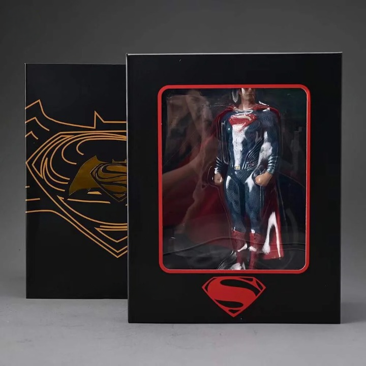 Superman Action Figure with LED Stand Base – 21cm Height