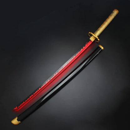 Yoriichi Tsugikuni Wooden LED Katana 104cm - Demon Slayer