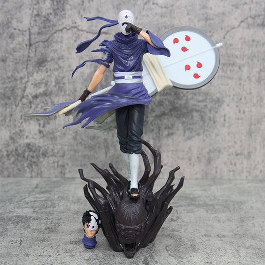 Uchiha Obito Double-Headed 27cm Action Figure - Naruto