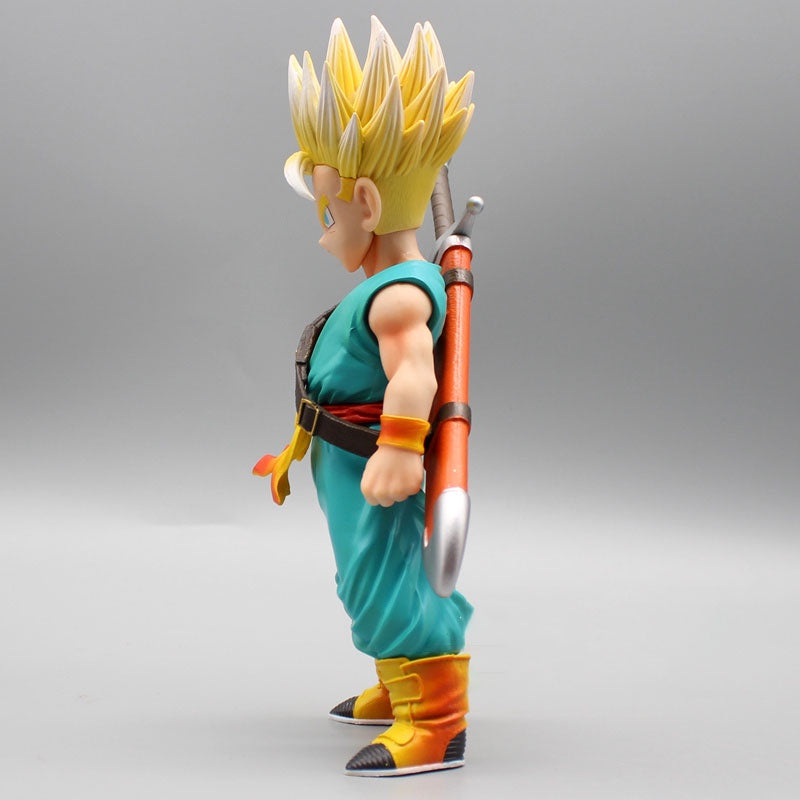 Trunks Dual Head Light Up Yellow Purple Hair 21cm Figure - Dragon Ball Z