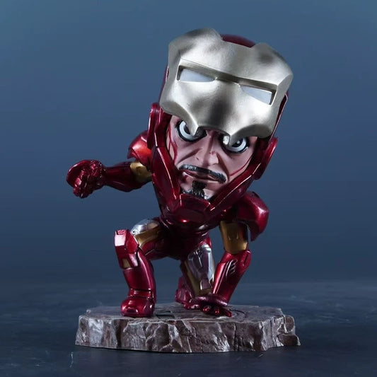 Kneeling Iron Man 13cm Action Figure - Marvel