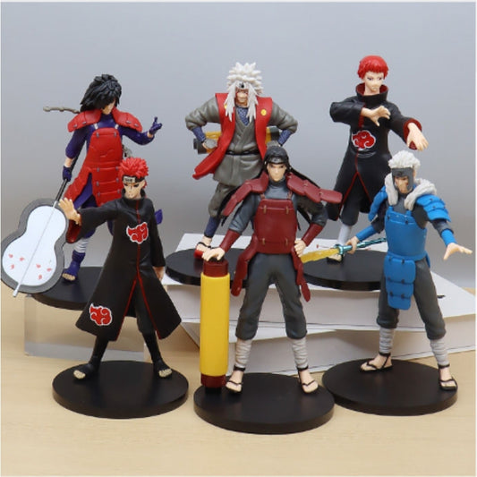 Naruto Standing Set of 6pcs 19 cm - Naruto
