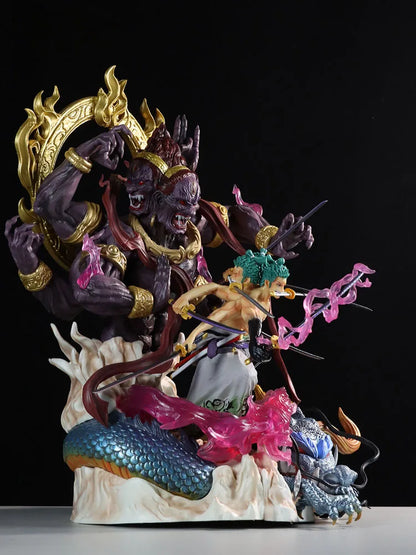 Roronoa Zoro Nine Sword Asura Ashura 22cm Action Figure - One Piece