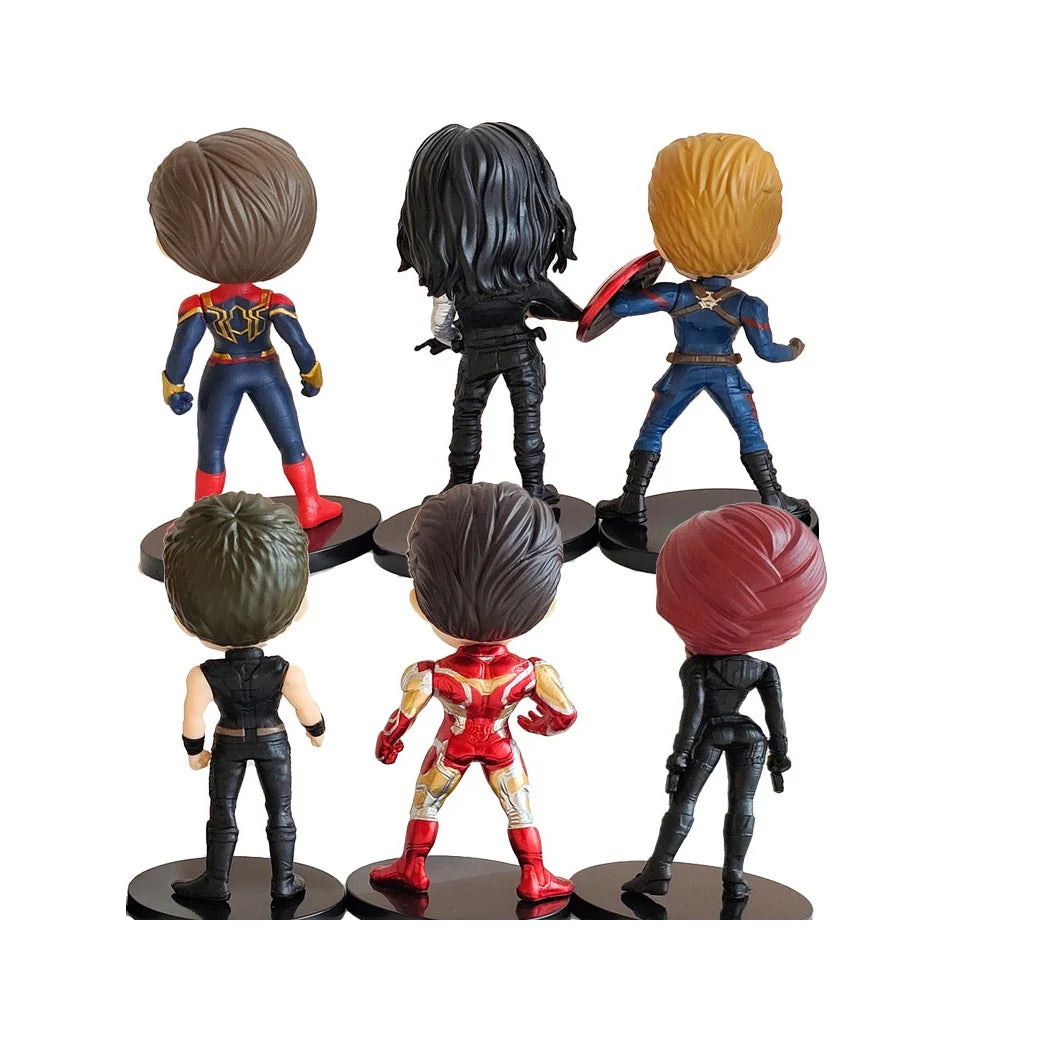 Marvel Avengers Superheroes Set Of 6 Action Figures 10 cm - Marvel