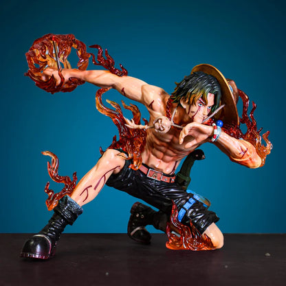 PORTGAS D. ACE FLAME ACTION FIGURE (19 CM HEIGHT) – ONE PIECE