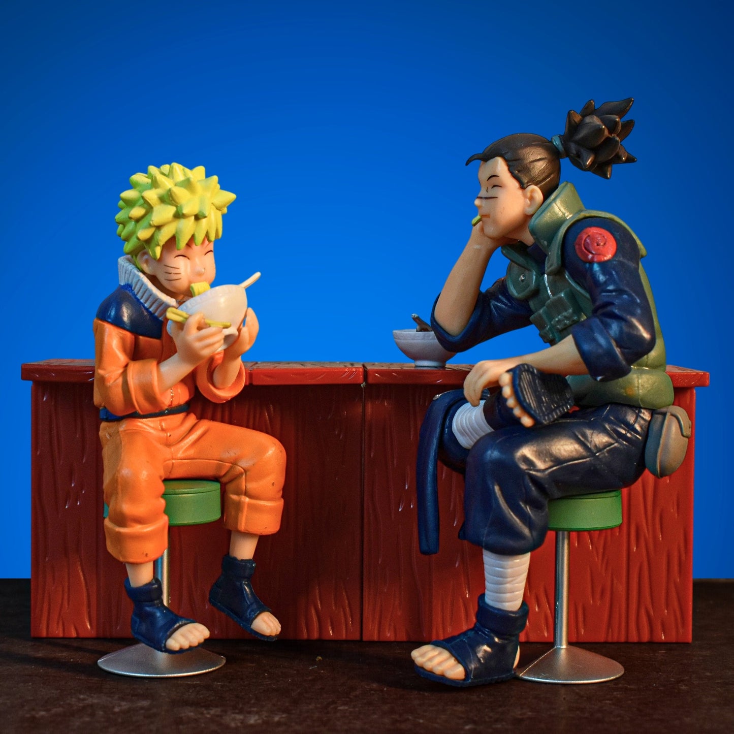 Naruto and Iruka Sensei Ramen 26cm Action Figure - Naruto