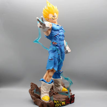 47cm Dragon Ball Z Vegeta 2 Incterchangeable Head With Light - Dragon Ball Z