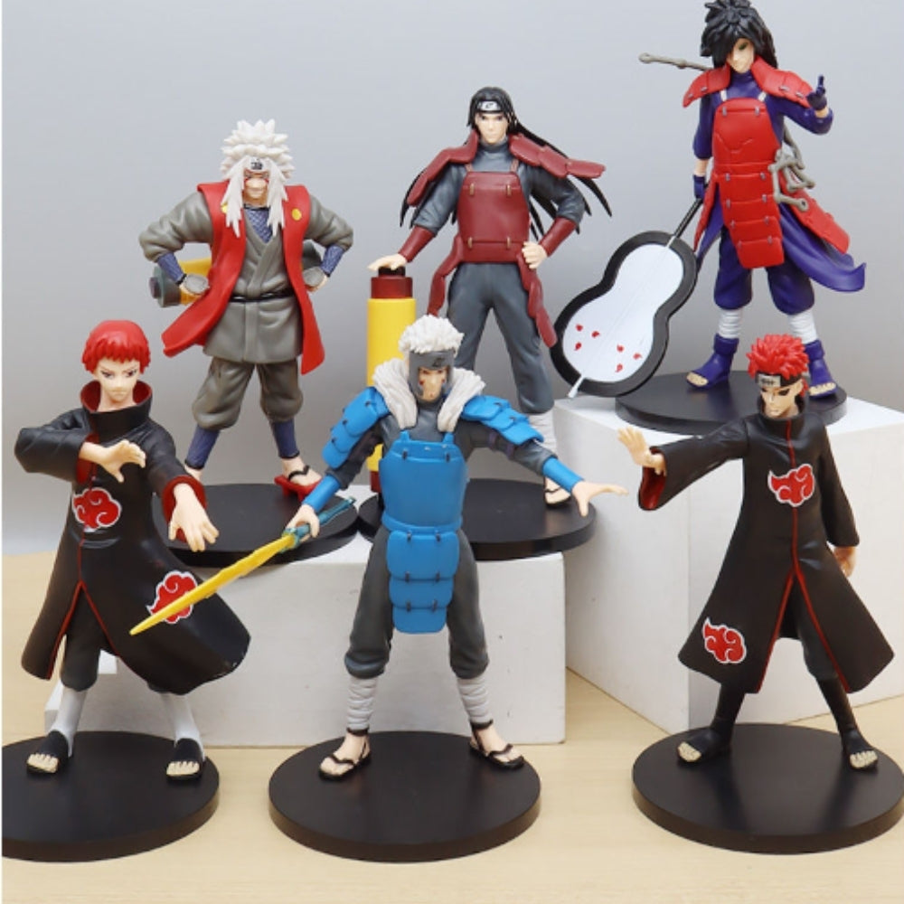 Naruto Standing Set of 6pcs 19 cm - Naruto